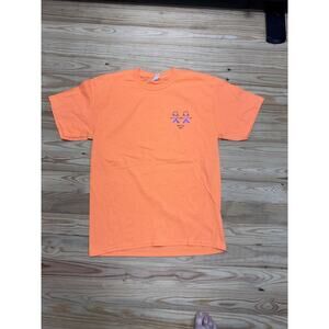 Port & Company Orange Pine Island Florida Breast Fest 2017 5K Men’s Size Large
